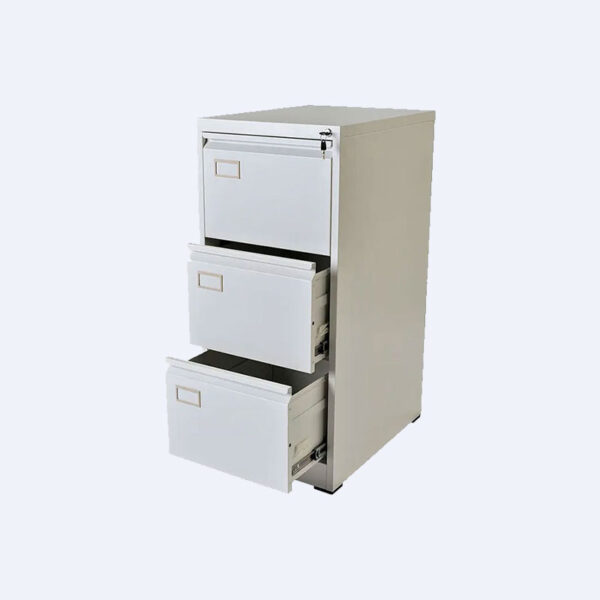 Archivador metálico de 3 gavetas