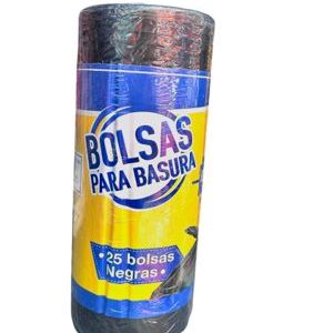 BOLSA EN ROLLO JARDIN NEGRA          903