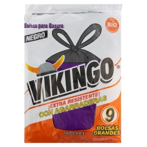 BOLSA P/ BASURA GRANDE VIKINGO PAQ. 9UND
