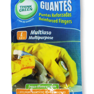 GUANTE LIMPIEZA THIN GREEN T/M