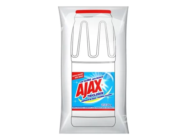 JABON EN POLVO AJAX 250G TRICL
