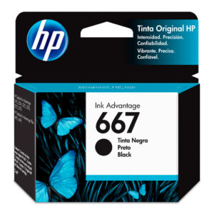 CARTUCHO HP 667 NEGRO 3YM79AL