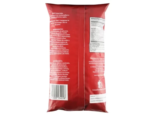 CREMA P/ CAFE NO LACTEA 370 GRS  /000351 - Imagen 2