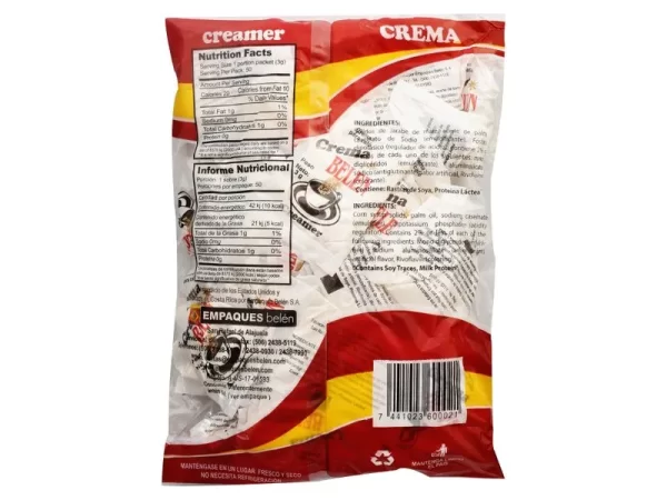 CREMA PARA CAFE BELEN PAQ.50 UDS. 000987 - Imagen 2