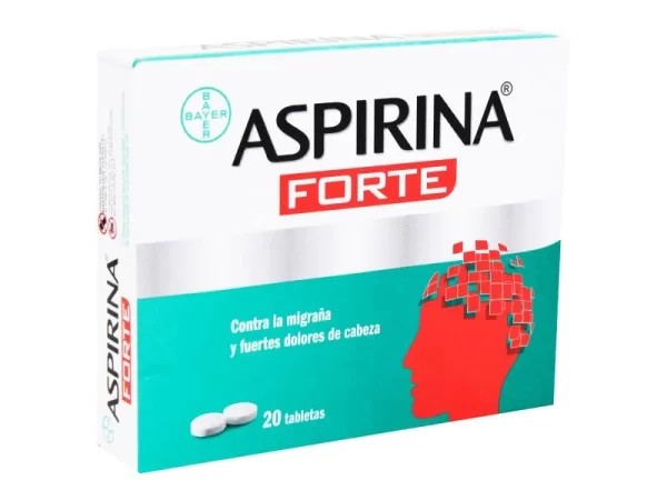 ANALGÉSICO ASPIRINA FORTE - 20 TABLETAS