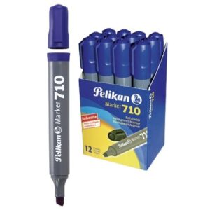MARCADOR PELIKAN 710 AZUL BICELADO PERMANENTE
