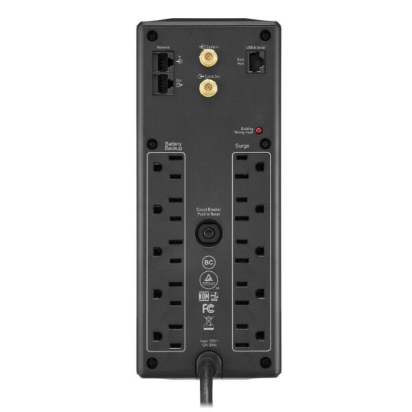 UPS APC PRO (BX1350M) 1350VA/810WATTS 10 TOMAS120V - Imagen 2