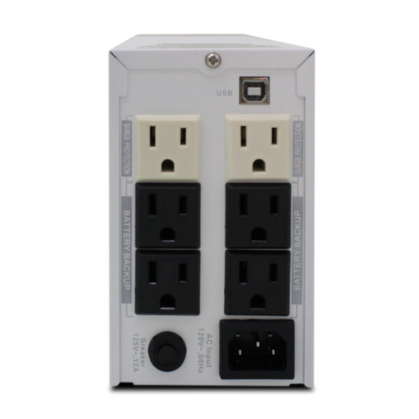 UPS CDP (LISMART-1206) 800VA/500WATTS 6 TOMAS 120V - Imagen 2