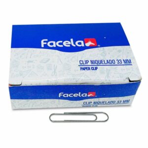 CLIP #1 PEQ. 100 U  NIQUELADO