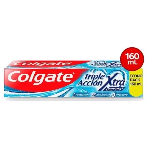 PASTA DENTAL COLGATE TRIPLE ACCIÓN XTRA BLANCURA - 160 ML