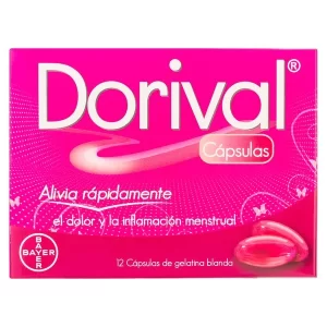 ANALGÉSICO Y ANTIINFLAMATORIO DORIVAL LIQUID GEL - 12 CÁPSULAS