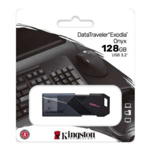 KINGSTON MEMORIA EXODIA NEGRO 128GB USB 3.2 DTXON