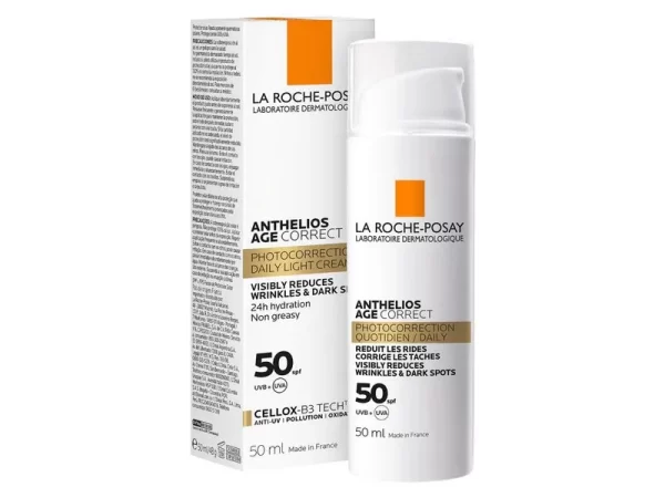 PROTECTOR SOLAR FACIAL LA ROCHE-POSAY ANTHELIOS AGE CORRECT SPF50+ - 50 ML