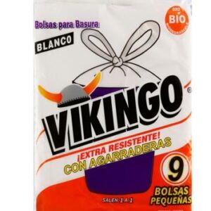 BOLSA P/ BASURA PEQUEÑA VIKINGO PAQ. 9UN