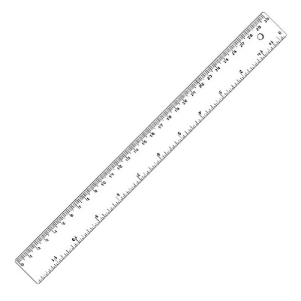 REGLA PLASTICA 30CM