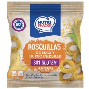 ROSQUILLA DE MAÍZ Y QUESO CHEDDAR 30G