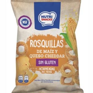 ROSQUILLA DE MAÍZ Y QUESO CHEDDAR 100G
