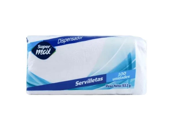 SERVILLETA BLANCA 100UND