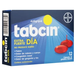 TABCIN DÍA LIQUID GELS, CAJA X 12 TABLETAS