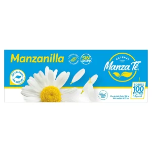TÉ DE MANZANILLA CAJA 100 UND