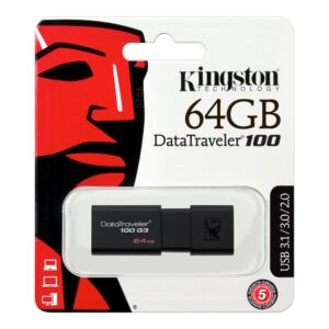 MEMORIA KINGSTON USB 64GB DT100G3 3.0