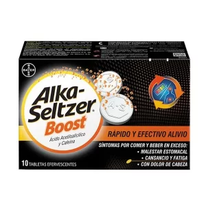 ANTIÁCIDO ALKA SELTZER EXTREME BOOST - 10 TABLETAS
