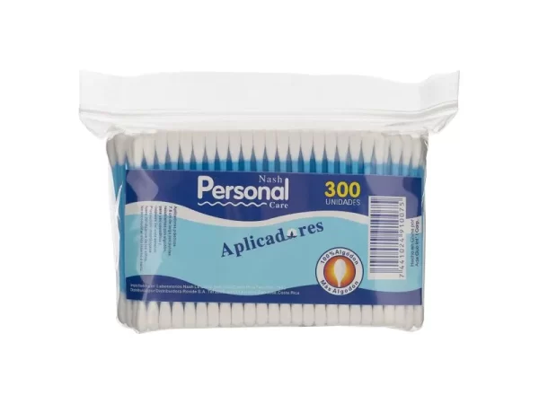 APLICADOR NASH PERSONAL CARE PAQUETE - 300 UNIDADES