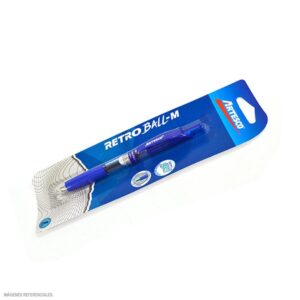 BOLIGRAFO ARTESCO RETRACTIL AZUL RETRO B