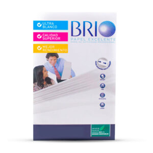 BRIO RESMA DE PAPEL CARTA 8.5X11 70G
