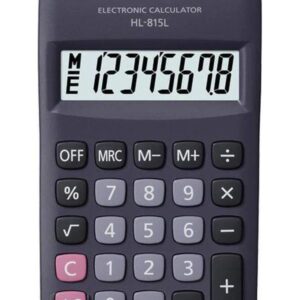 CALCULADORA CASIO HL-815  (PEQUEÑA)