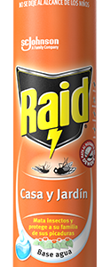INSECTICIDA RAID CASA Y JARDIN 400ML