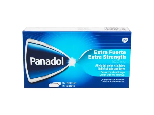 PASTILLA PANADOL EXTRA FUERTE 16 UND