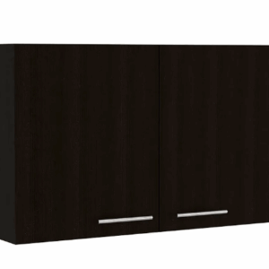 MUEBLE AÉREO 2 PUERTAS WENGUÉ 60 × 100 × 34 CM