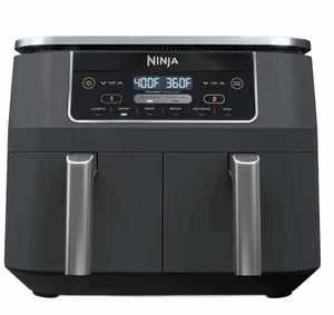 FREIDORA DE AIRE 6 EN 1 DIGITAL 1.690 W 7,57 LITROS CON 2 CESTAS DE 3,78 L NINJA