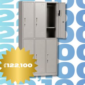 LOCKER LICHE-M-06 6-PUERTAS GRIS CLARO- 6010