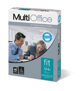 MULTIOFFICE FIT CAJA 10 UND RESMA 8 1/2 X 11 BOND 18 LB 500 H 70 GRS